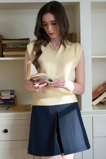 Casual Sleeveless Sweater