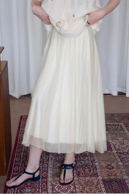 Tencel Ballet Skirt With Long Skirt
