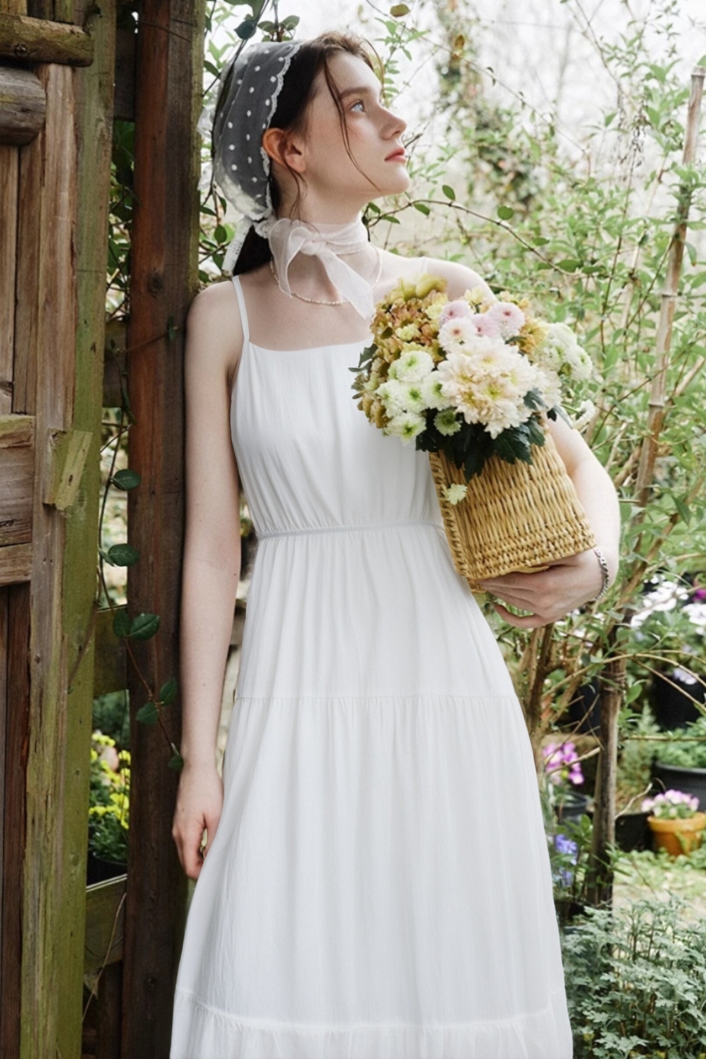 Elegant Suspender Dress