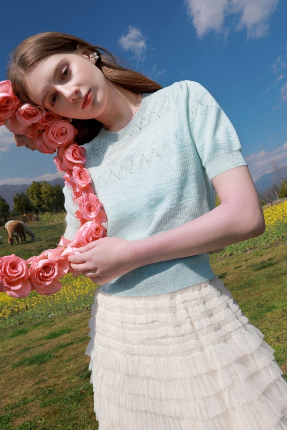 Elegant Hollow Sweater