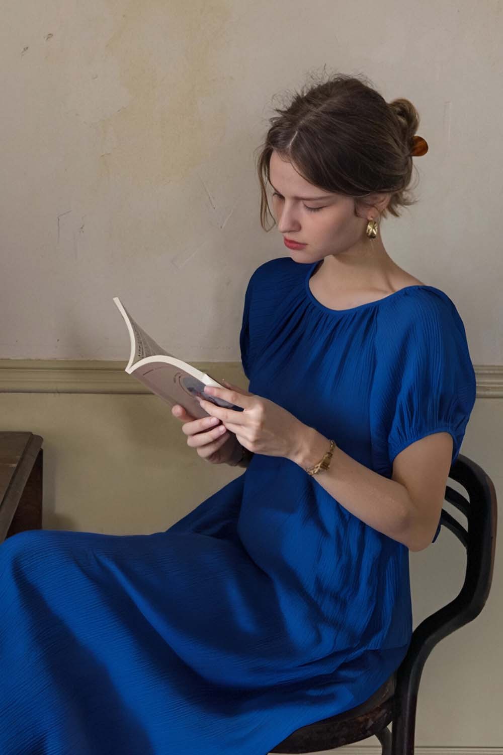 Casual Loose Chiffon Dress