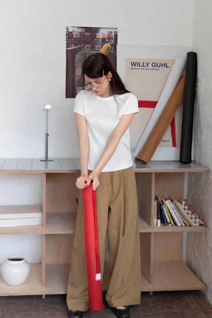 Modern Casual White T-Shirt