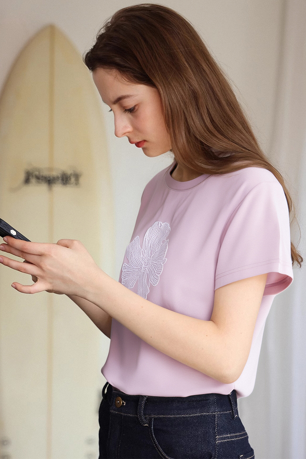 Lace Flower T-Shirt