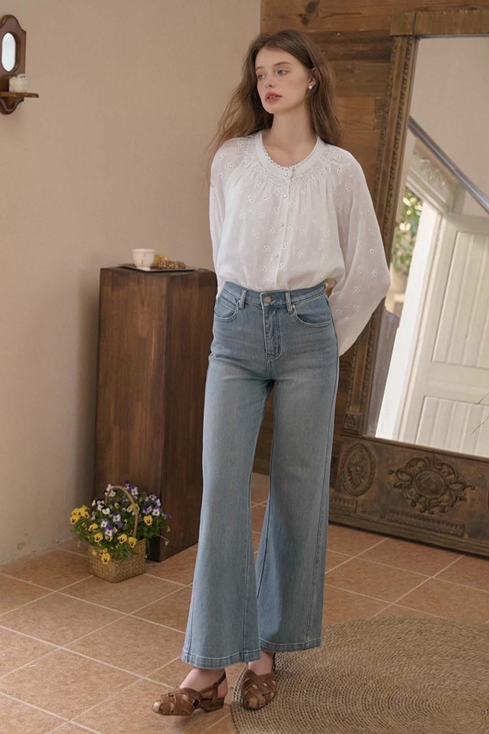 Cotton Embroidered Shirt