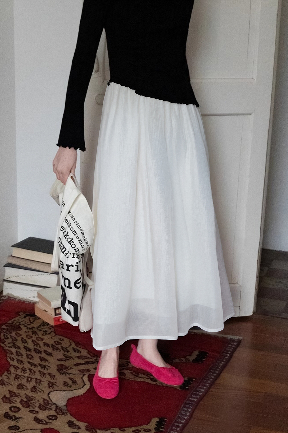 Elegant Three-Layer Skirt