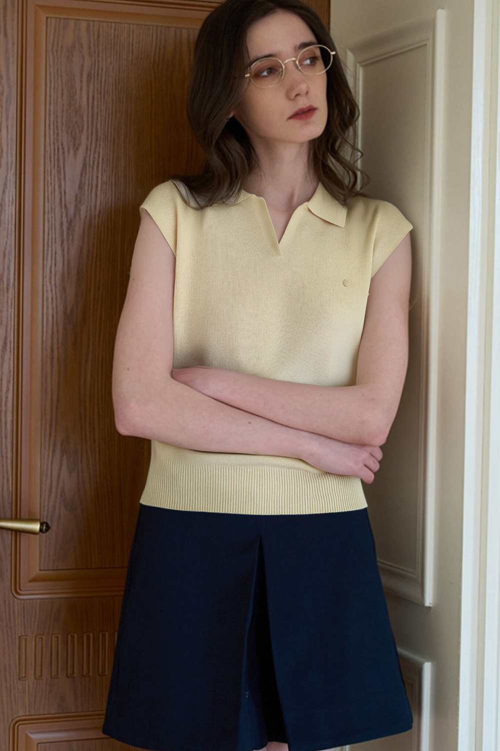 Casual Sleeveless Sweater