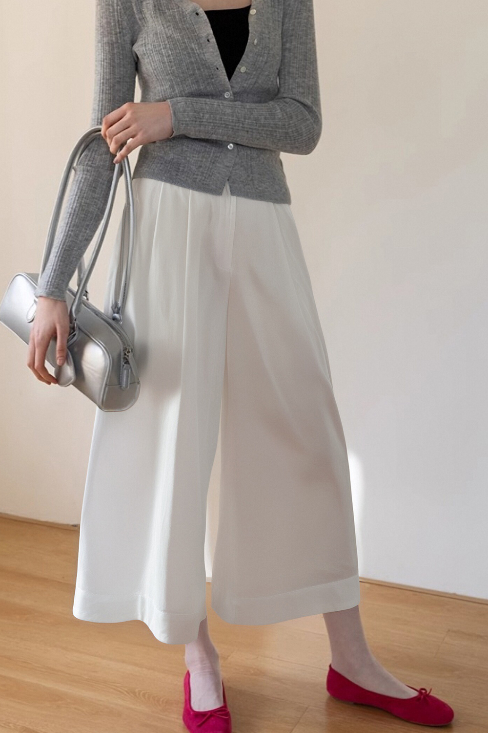 100% Cotton Loose Skirt Pants