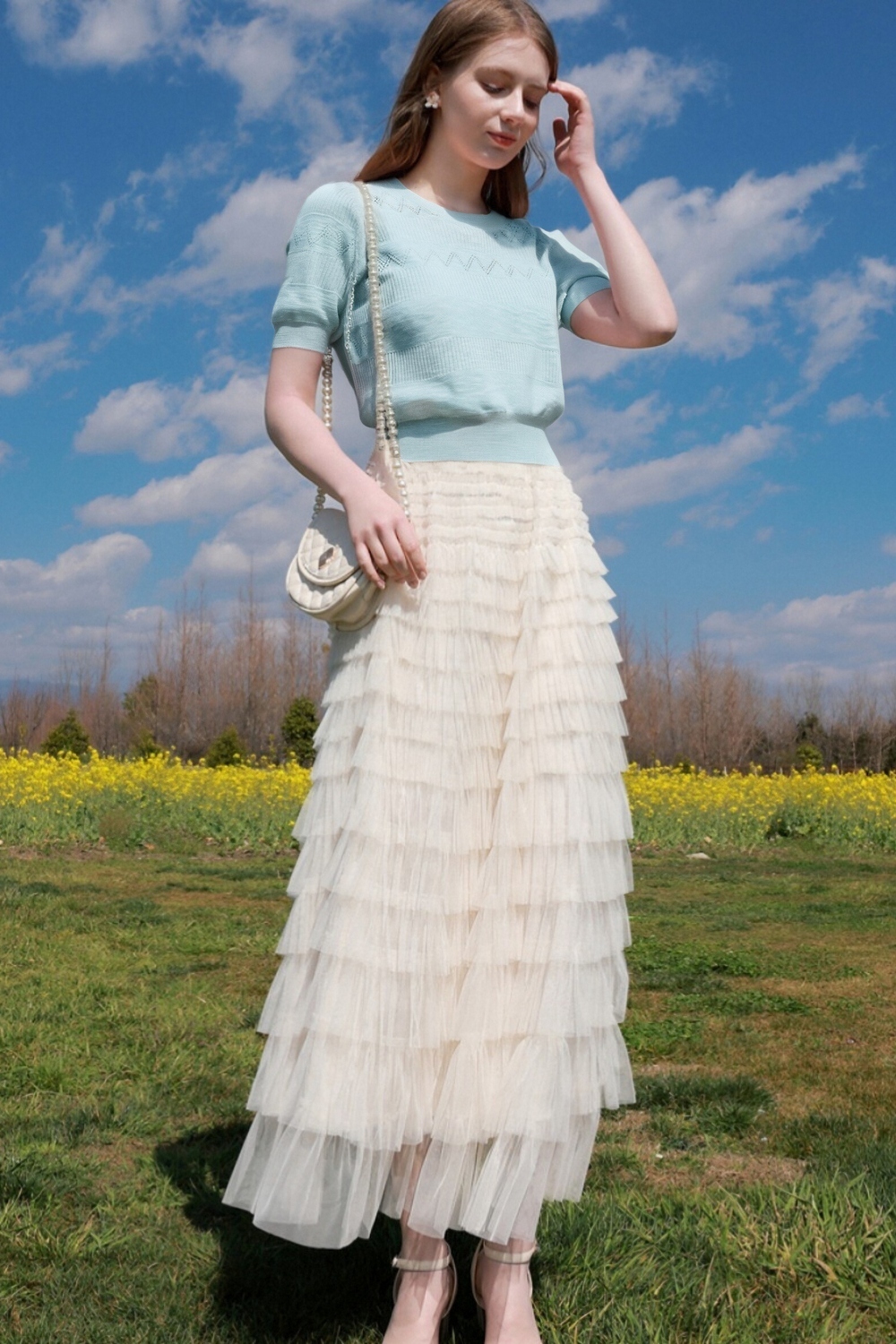 Elegant Hollow Sweater