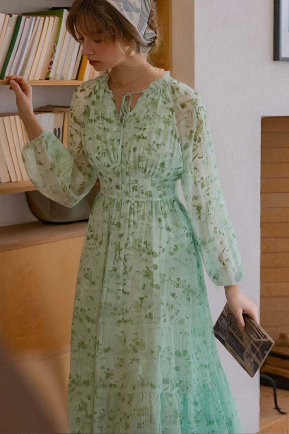Fresh Floral Dress