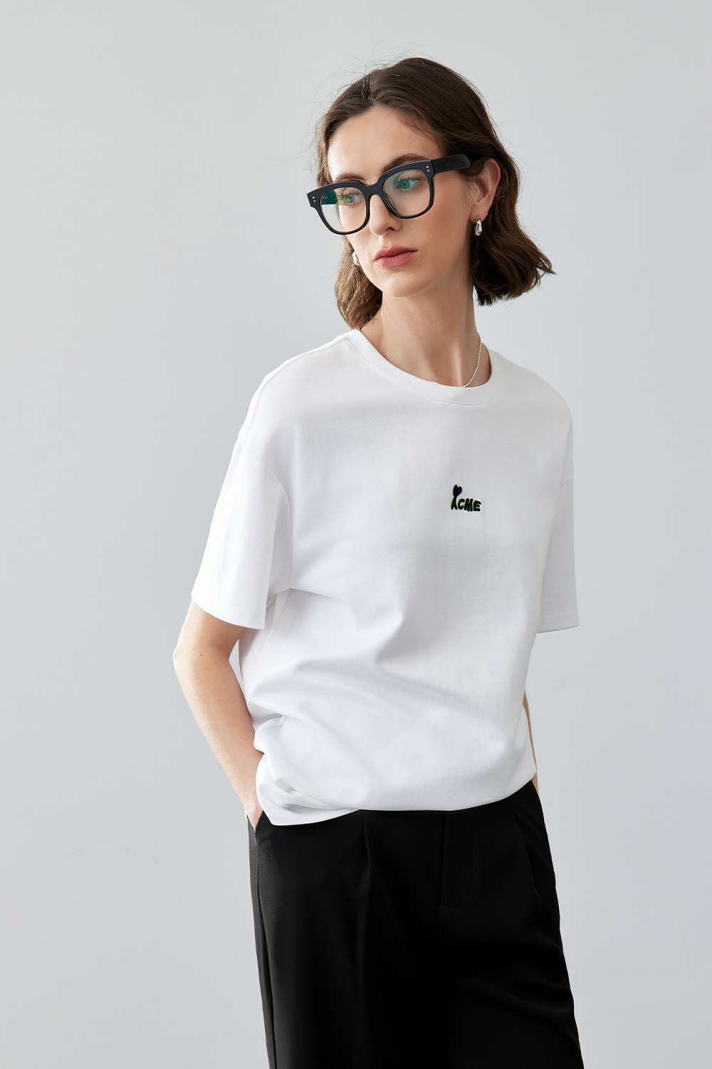 Simple Embroidered T-Shirt