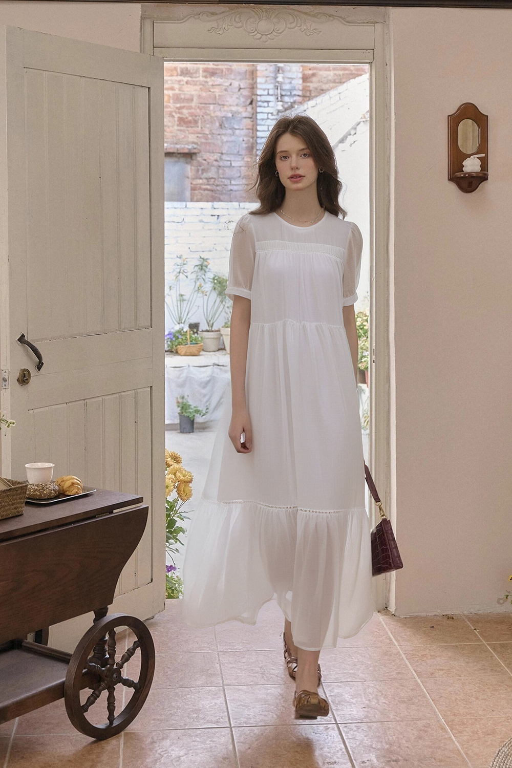Solid Color Casual Loose Dress