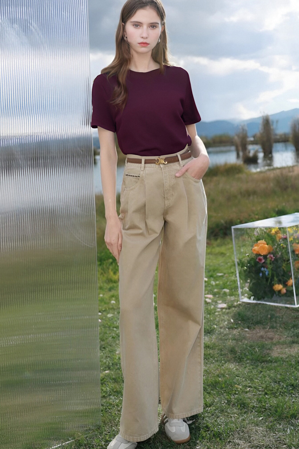 Modern Casual White T-Shirt
