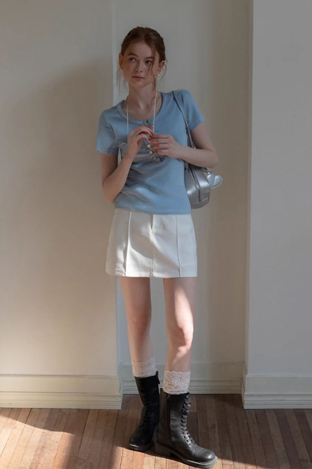 Fashion Casual Straight T-Shirt