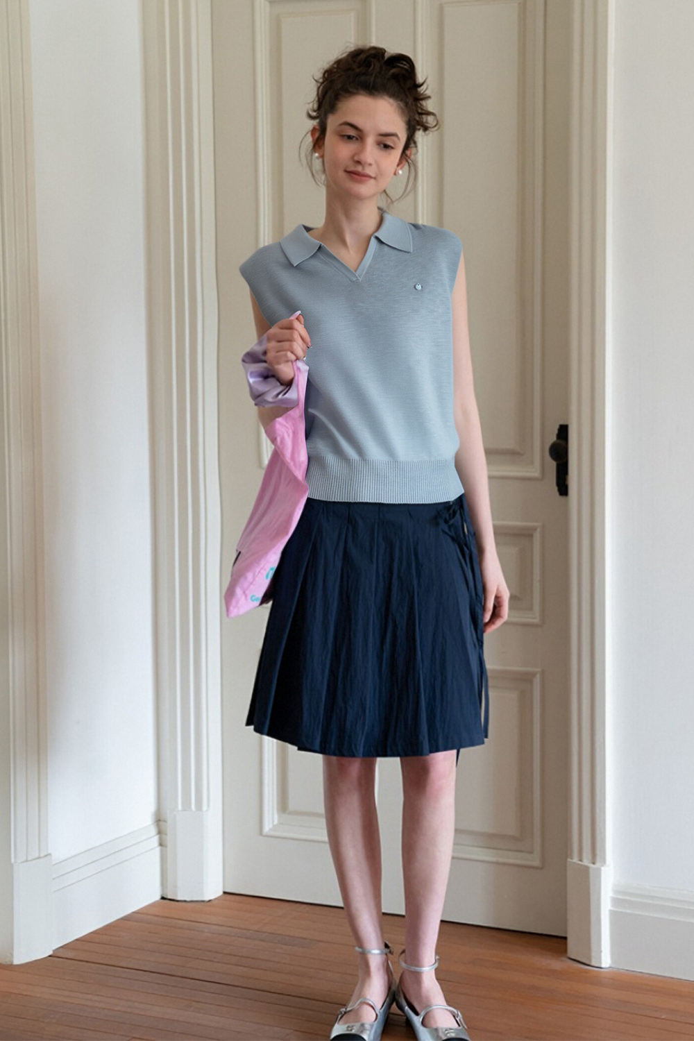 Casual Sleeveless Sweater