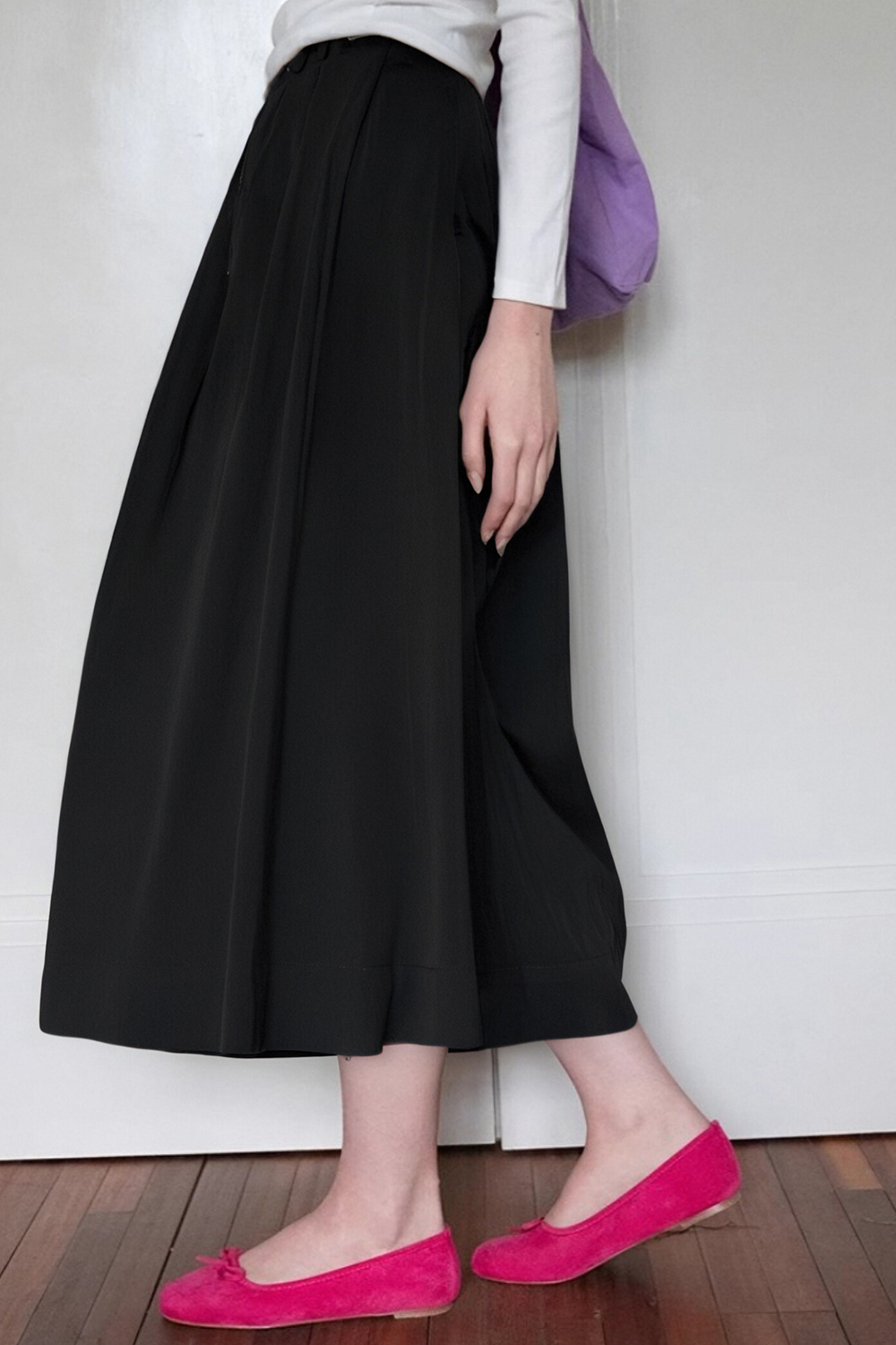 100% Cotton Loose Skirt Pants