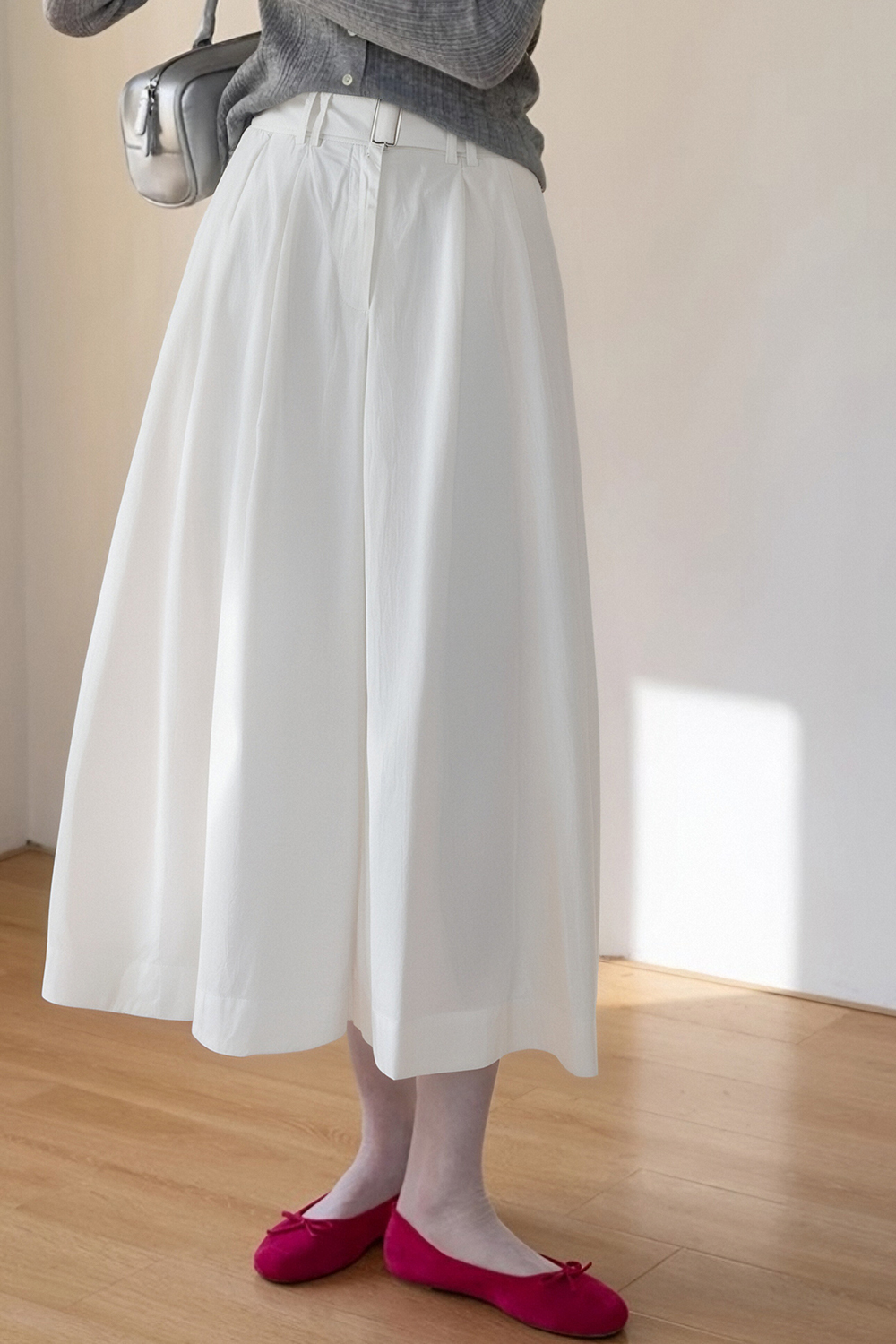 100% Cotton Loose Skirt Pants