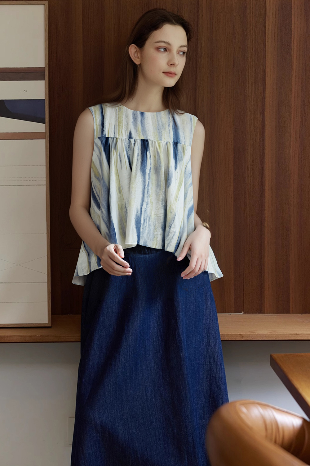 Stylish And Elegant Round Neck Shirt