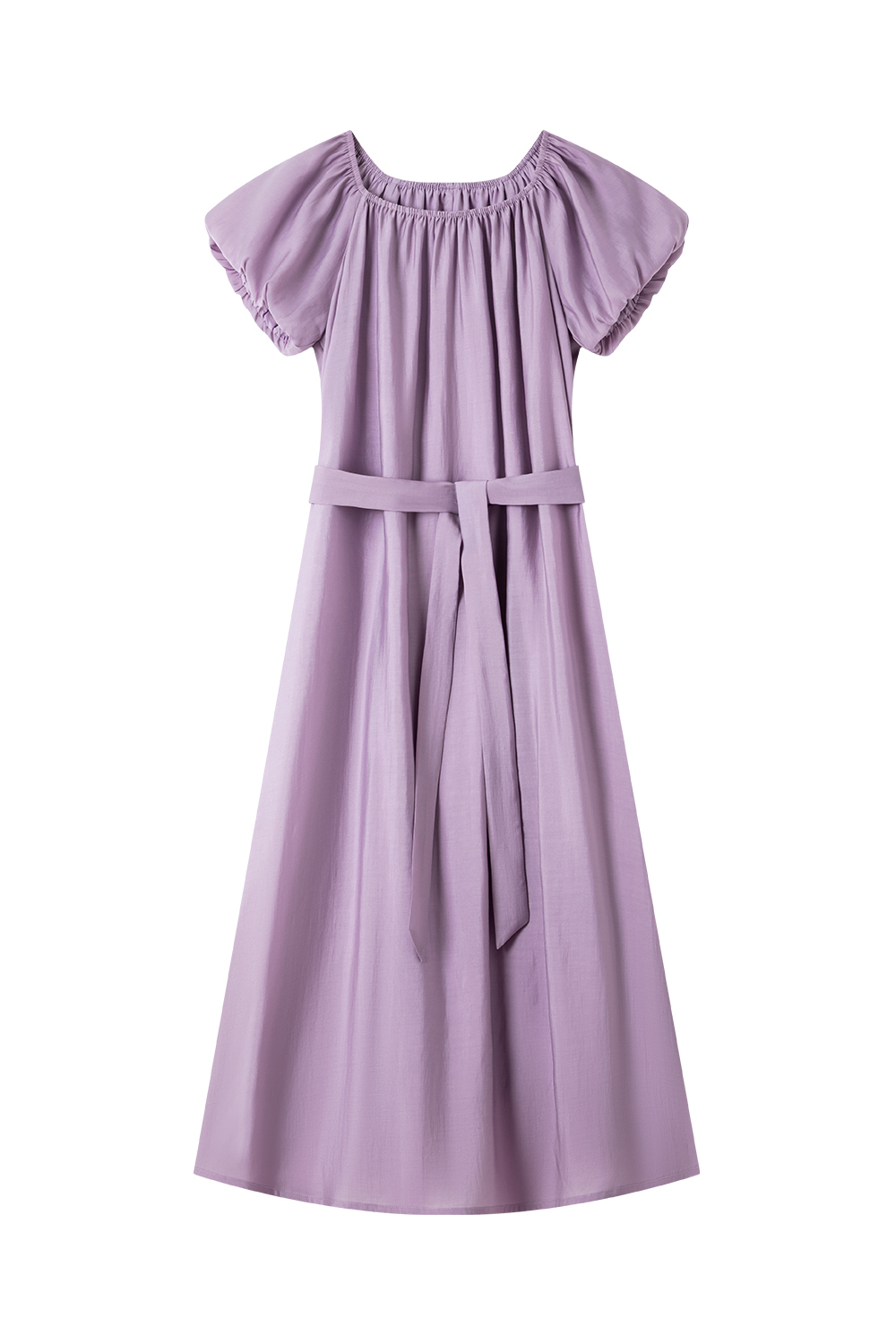 Elegant Puff Sleeve Dress