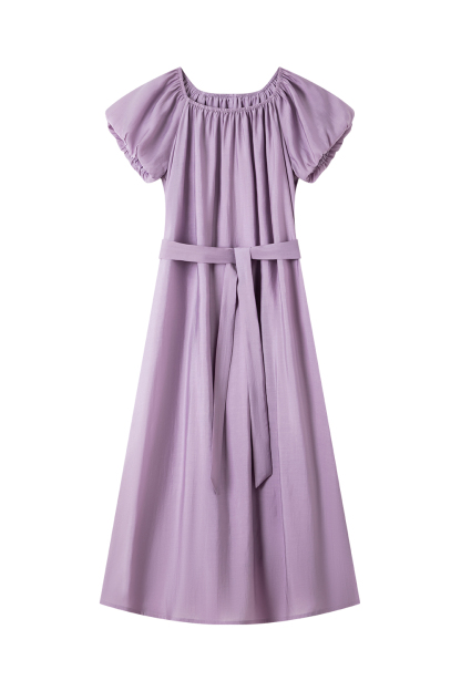 Elegant Puff Sleeve Dress