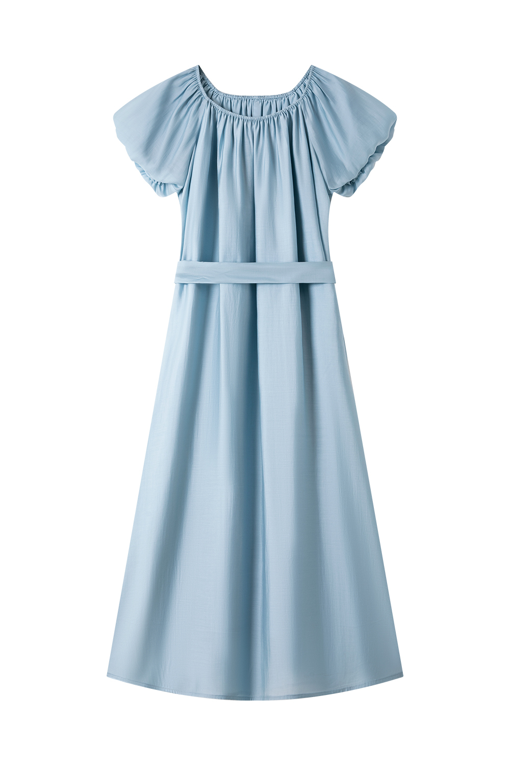 Elegant Puff Sleeve Dress