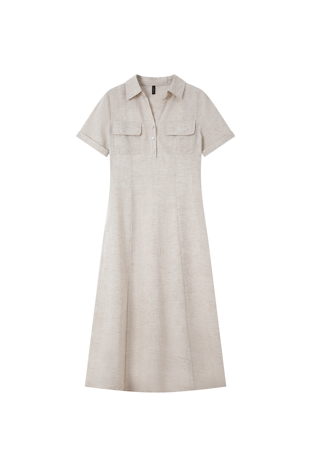 Mature And Elegant Shirt Dress