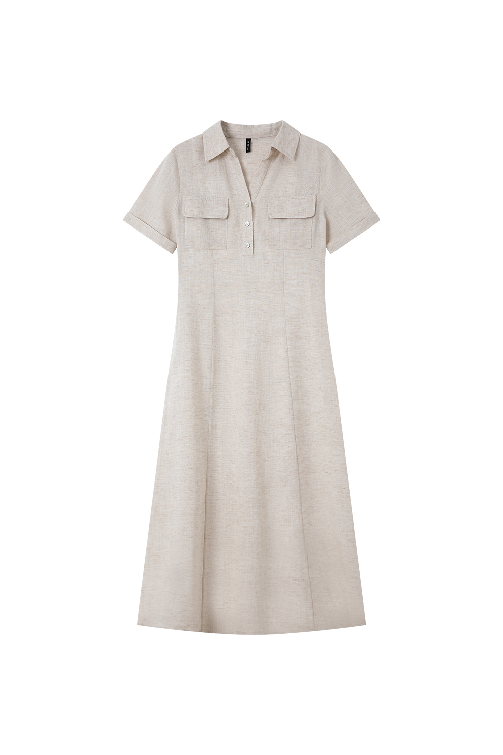 Mature And Elegant Shirt Dress