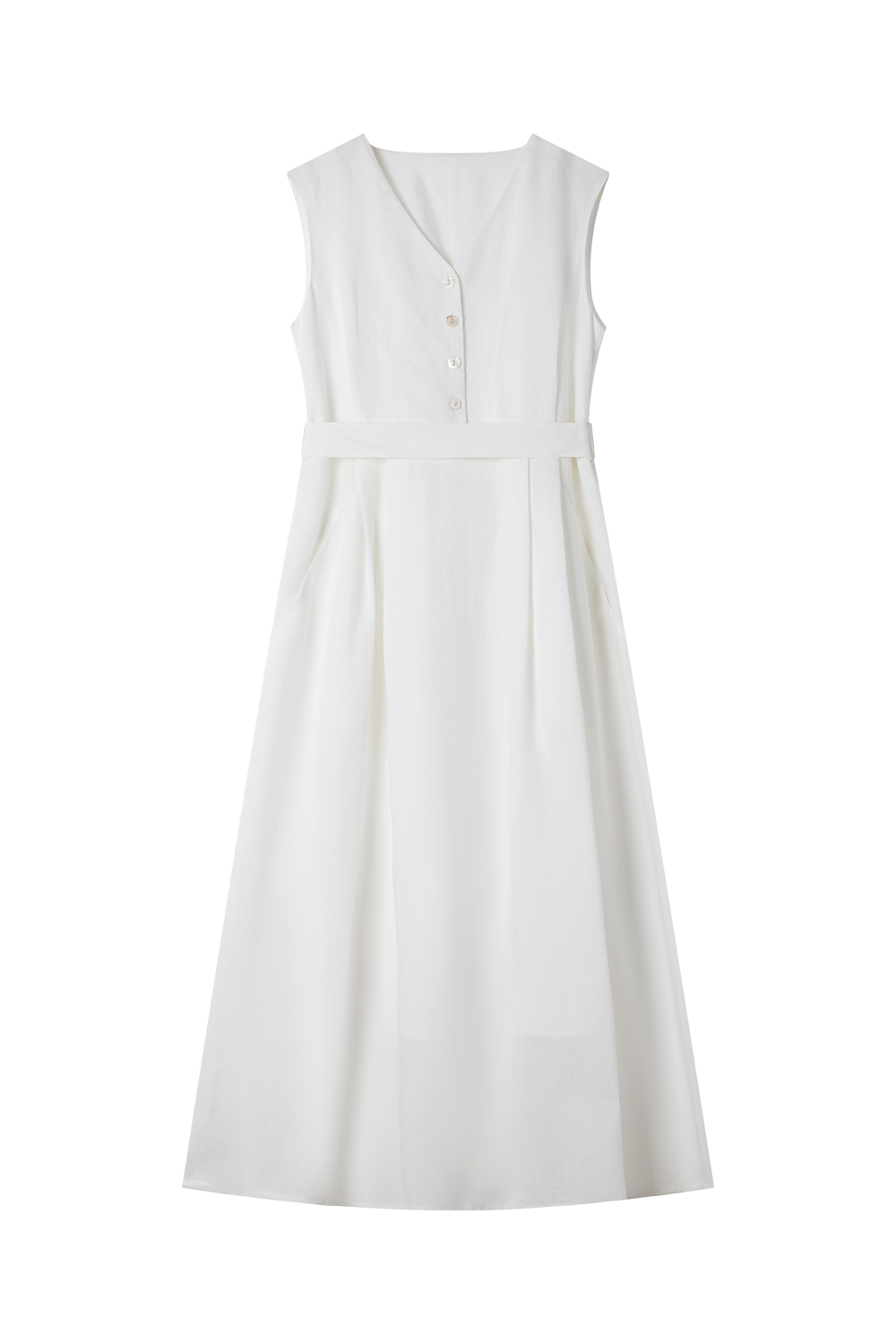 Elegant V-Neck Straight Dress