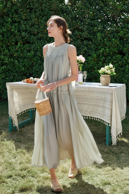 Ruffled Vintage Dress