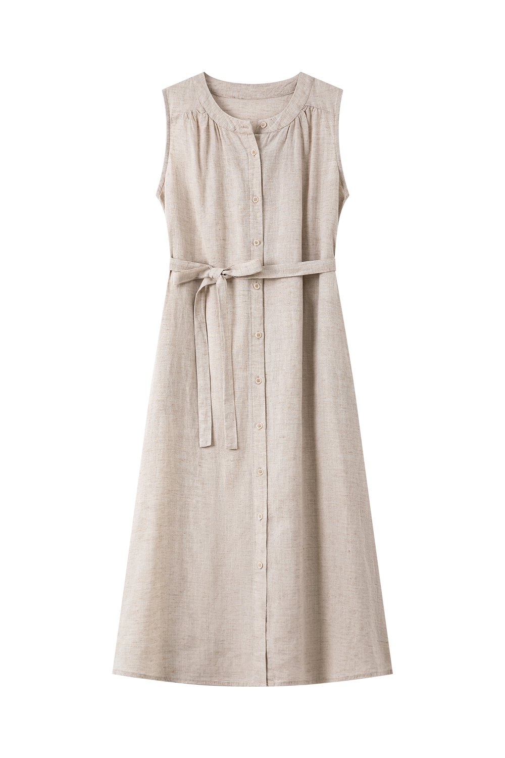 Lyocell Linen Blend Dress