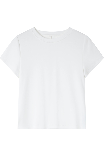 Modern Casual White T-Shirt