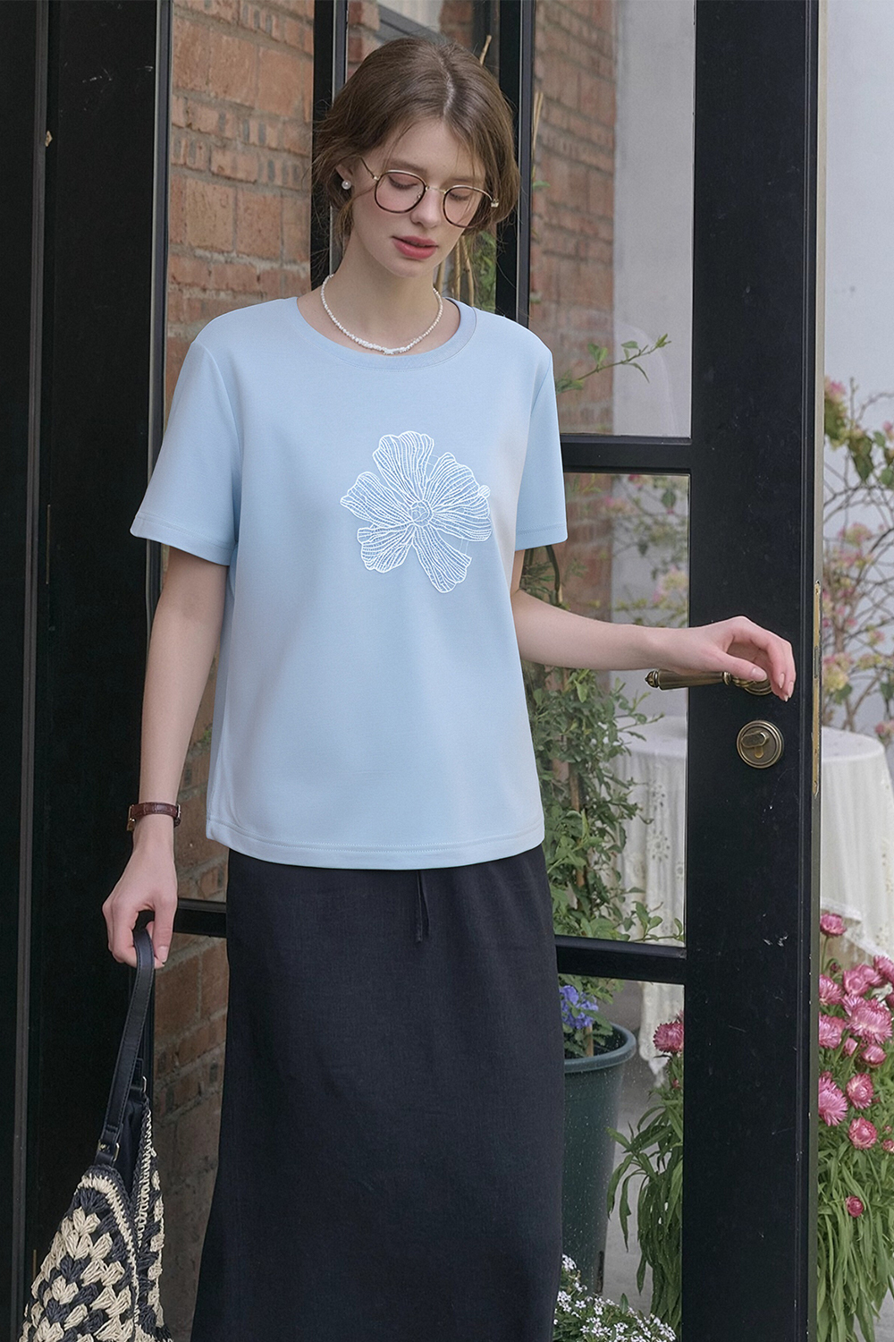 Lace Flower T-Shirt