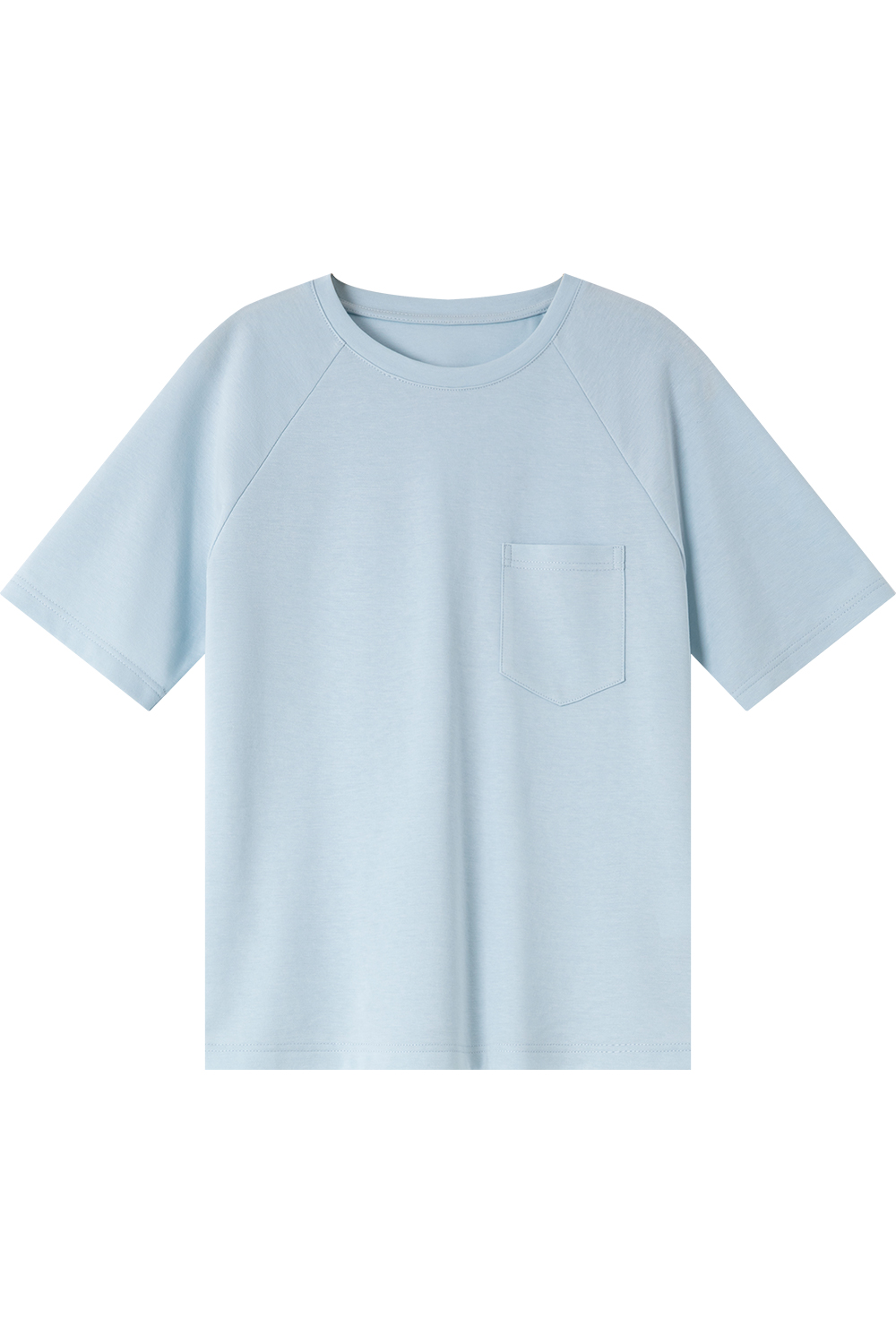 Patch Pocket Decoration Loose T-Shirt