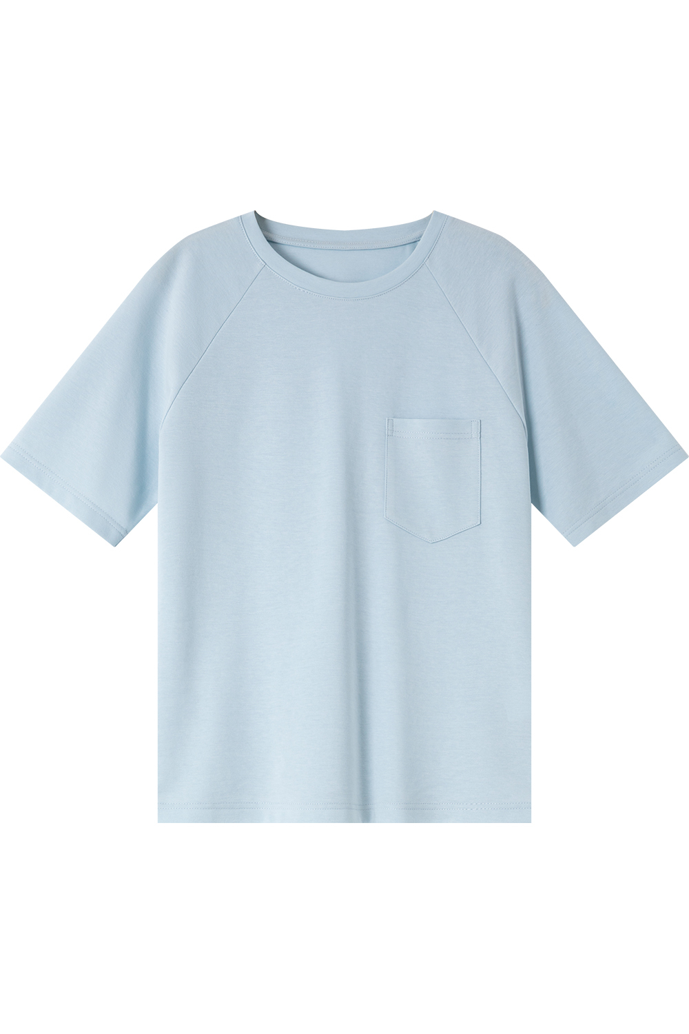 Patch Pocket Decoration Loose T-Shirt
