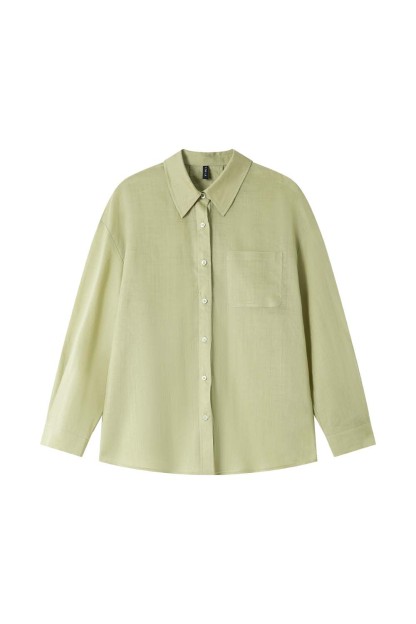 100% Ramie Loose Shirt