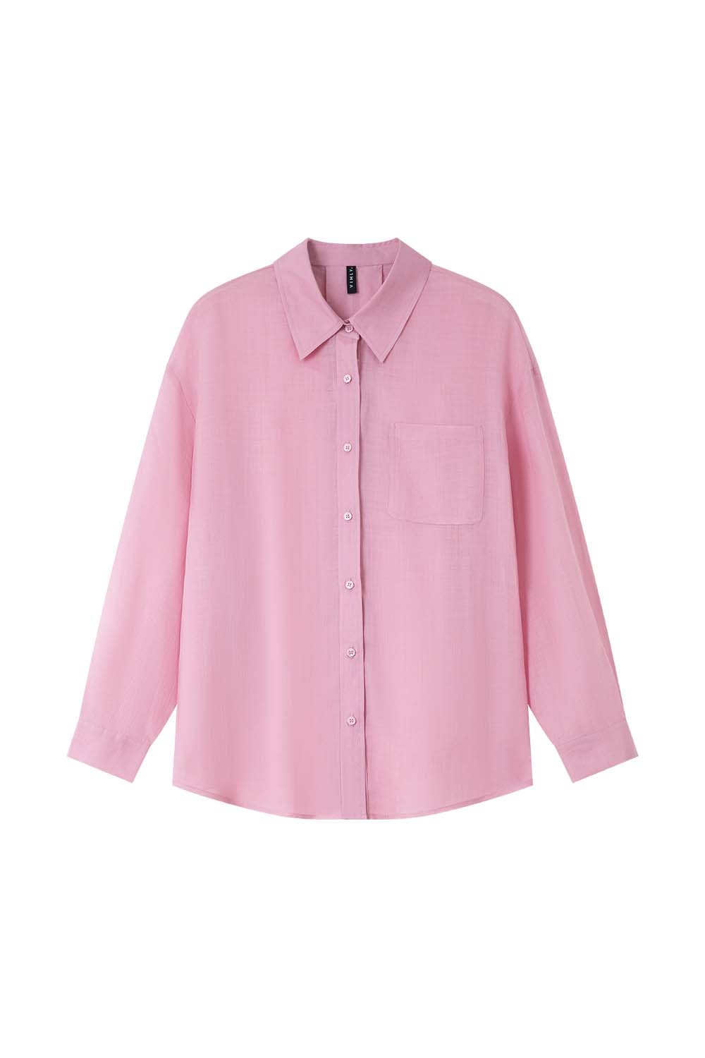 100% Ramie Loose Shirt