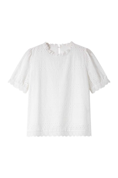 100% Cotton Embroidered Casual Shirt