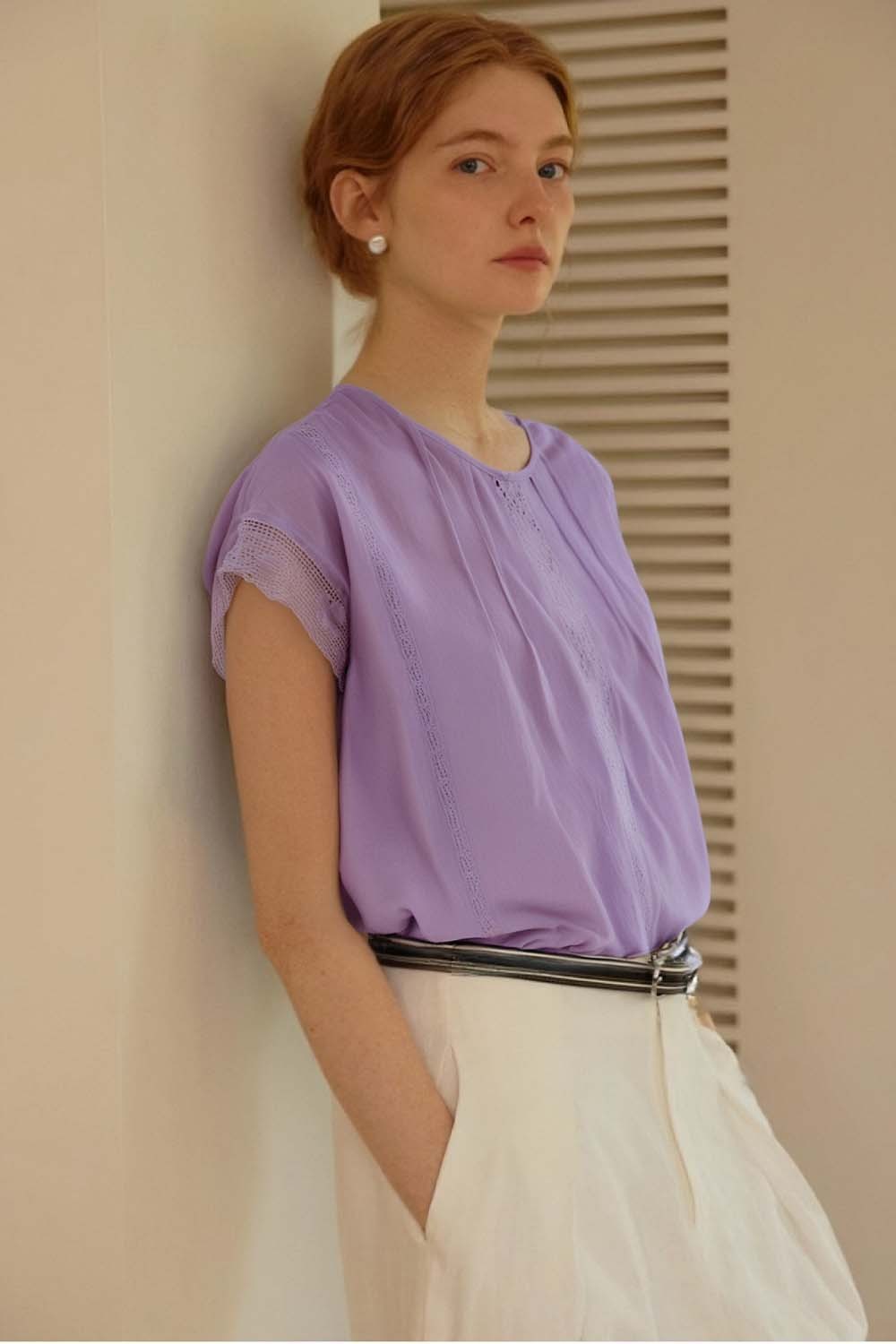 Cotton And Linen Blend Loose Shirt