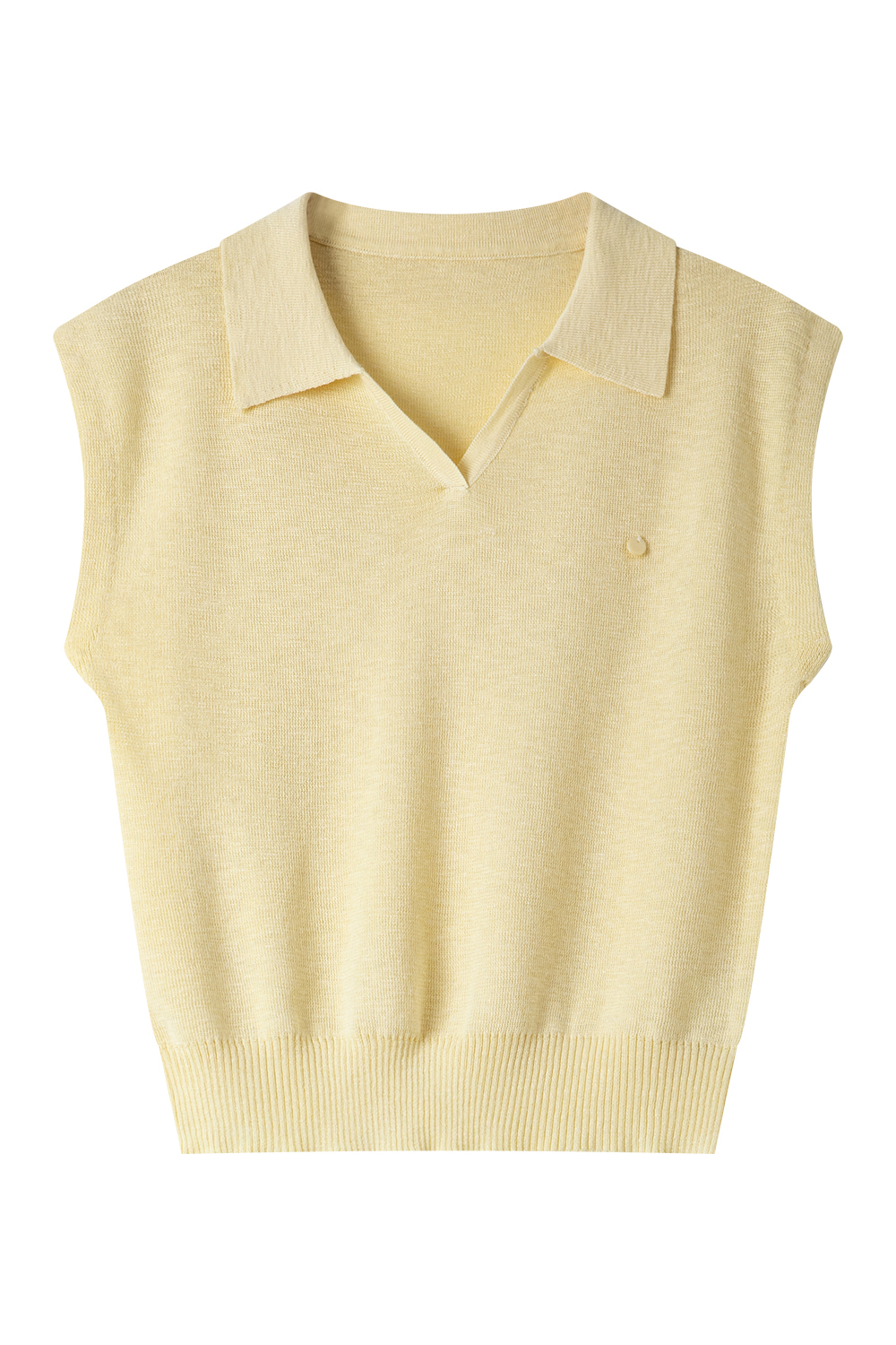 Casual Sleeveless Sweater