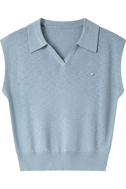 Casual Sleeveless Sweater
