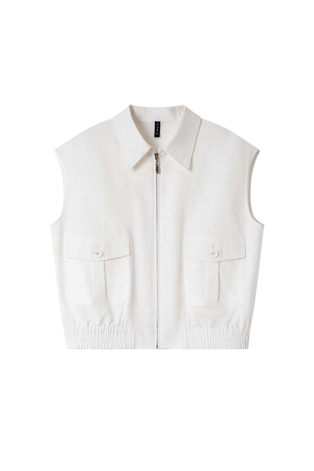 Simple Sleeveless Shirt