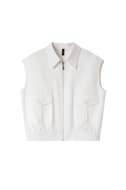 Simple Sleeveless Shirt