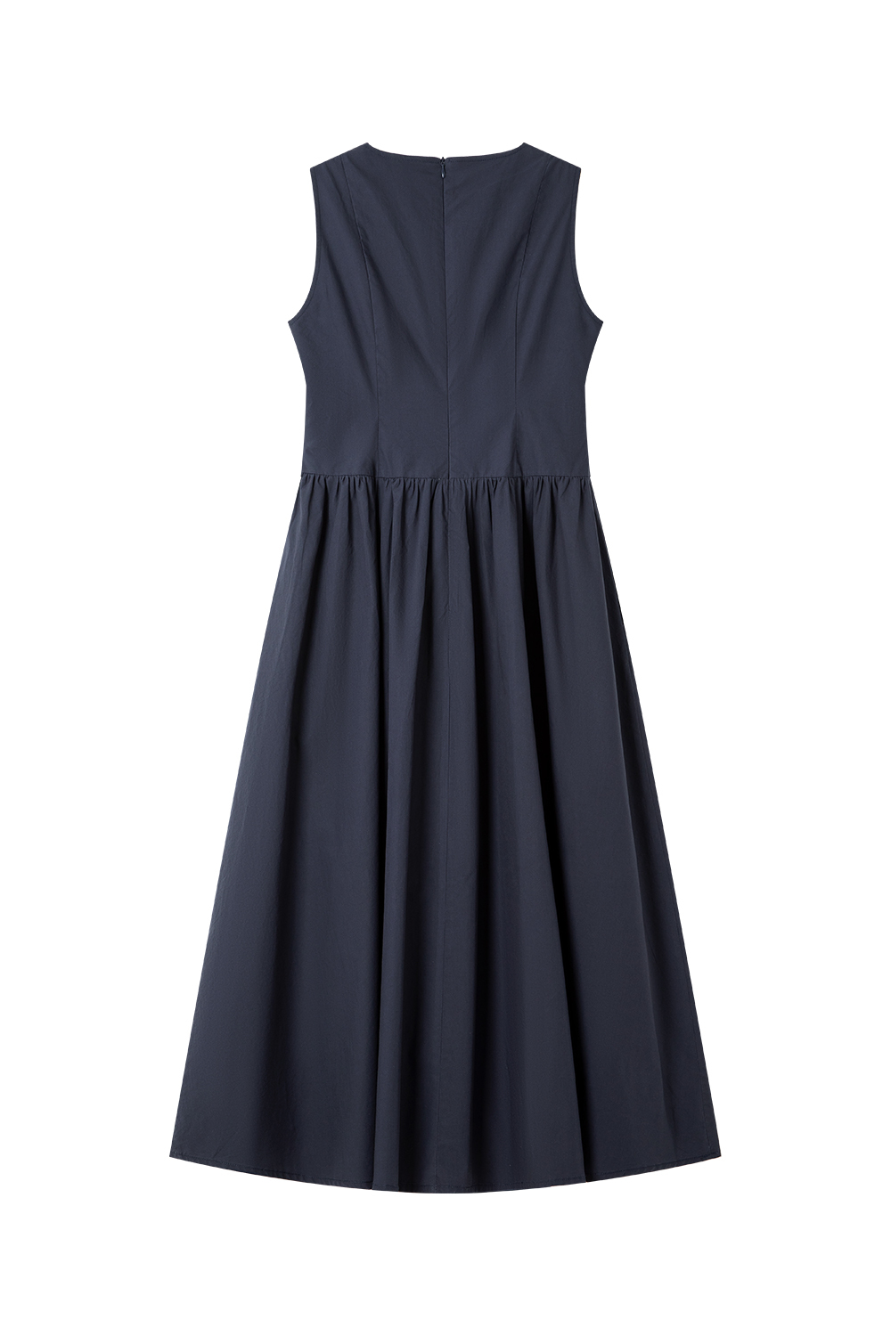 Solid Loose Cotton Dress