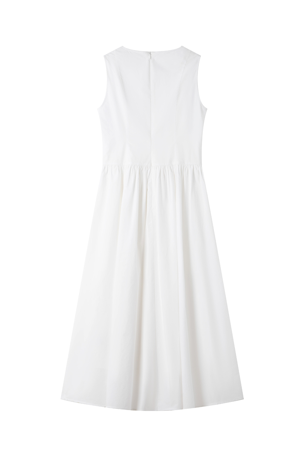 Solid Loose Cotton Dress