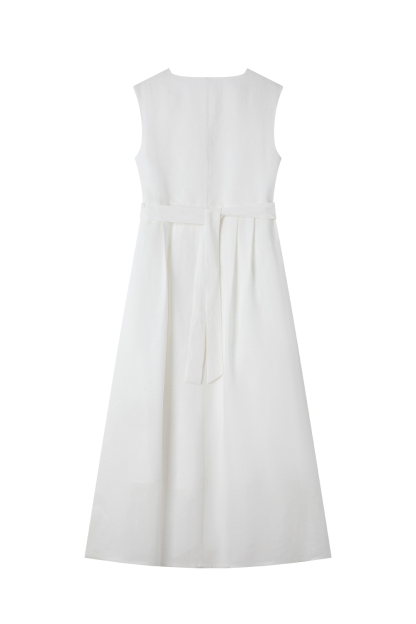 Elegant V-Neck Straight Dress