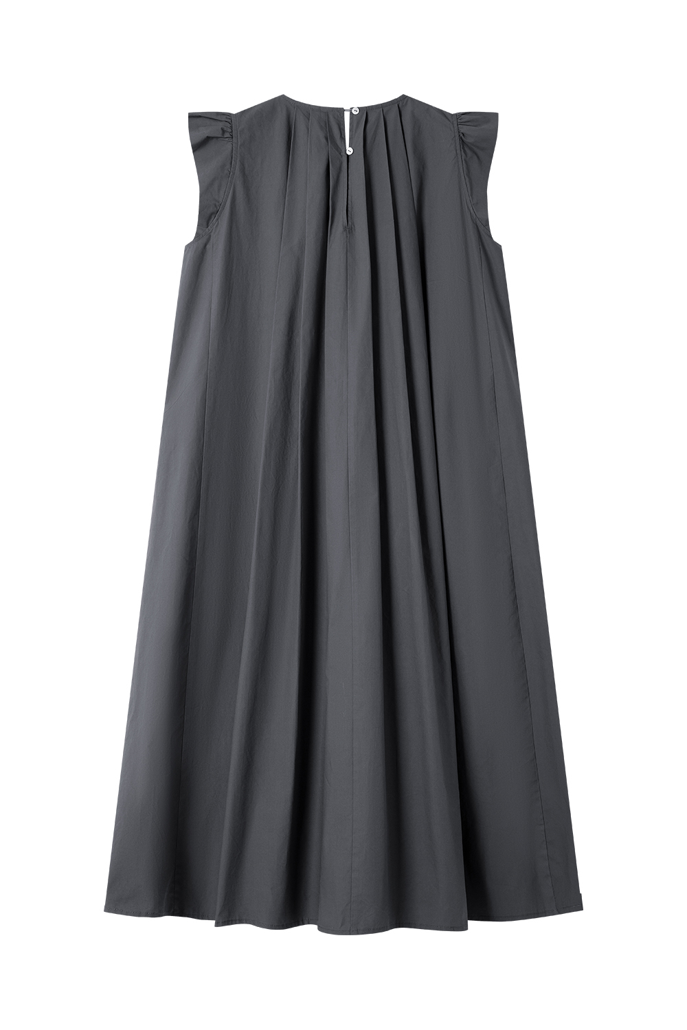 100% Cotton Loose Pleated Dress