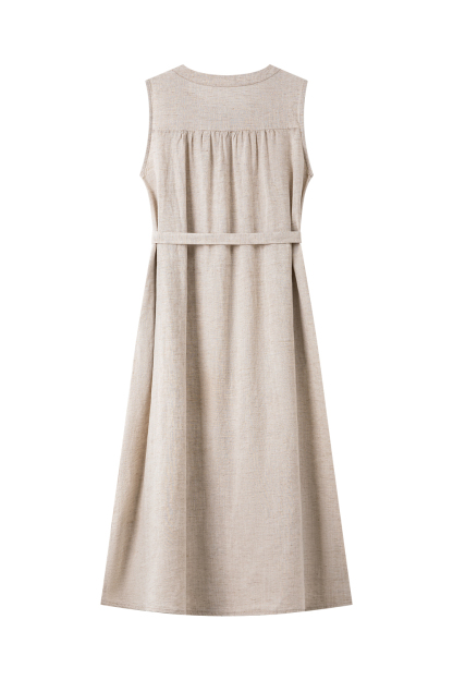 Lyocell Linen Blend Dress
