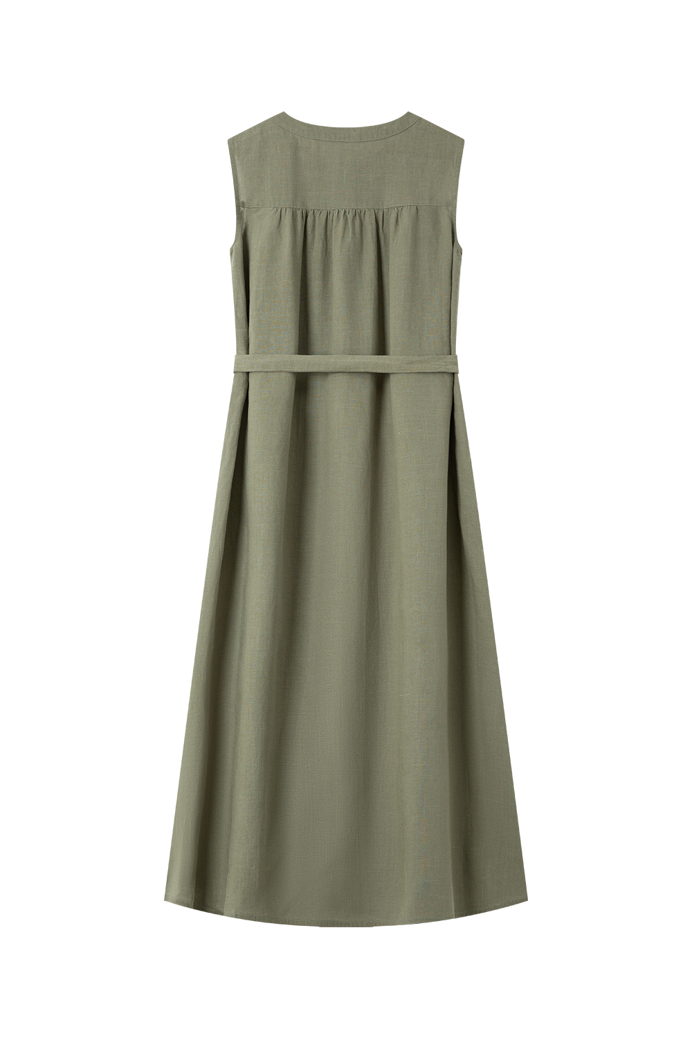 Lyocell Linen Blend Dress