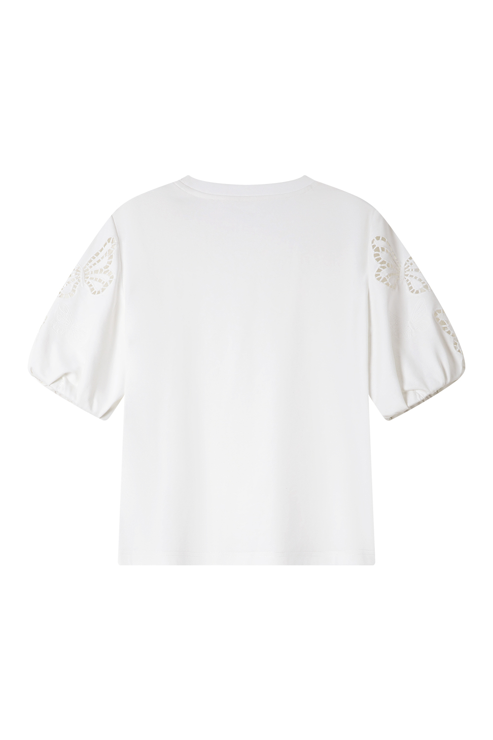 Butterfly Hollow Sleeve T-Shirt