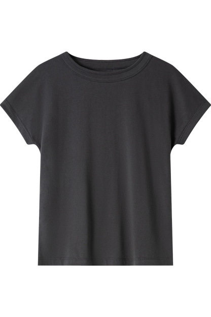 Round Neck Raglan Solid Color T-Shirt