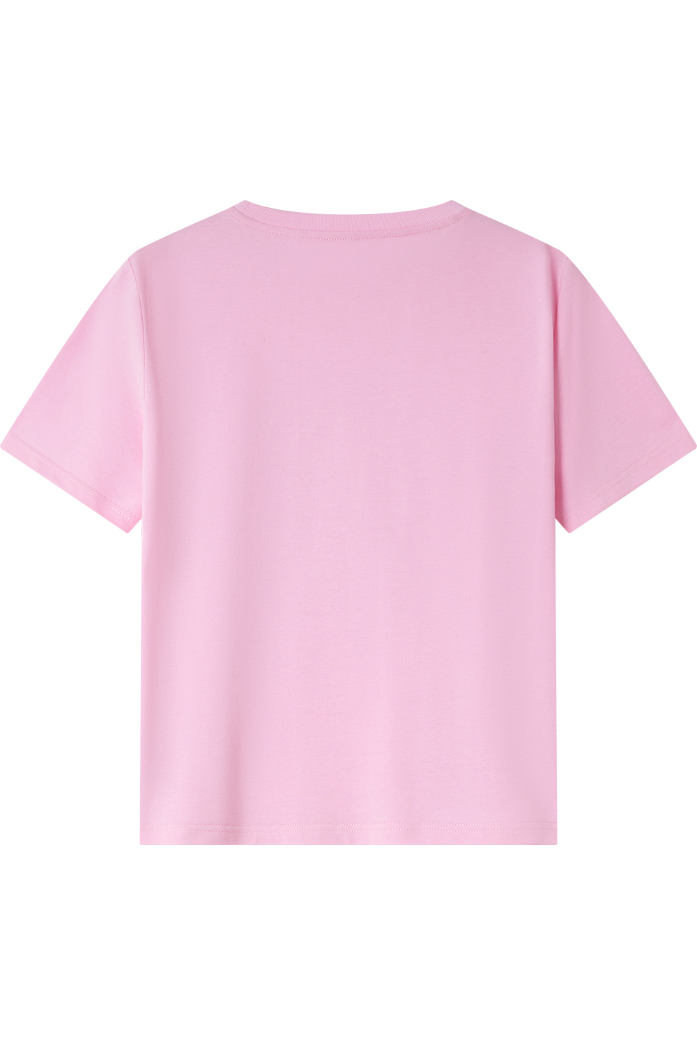 100% Cotton Flower Embroidered T-Shirt